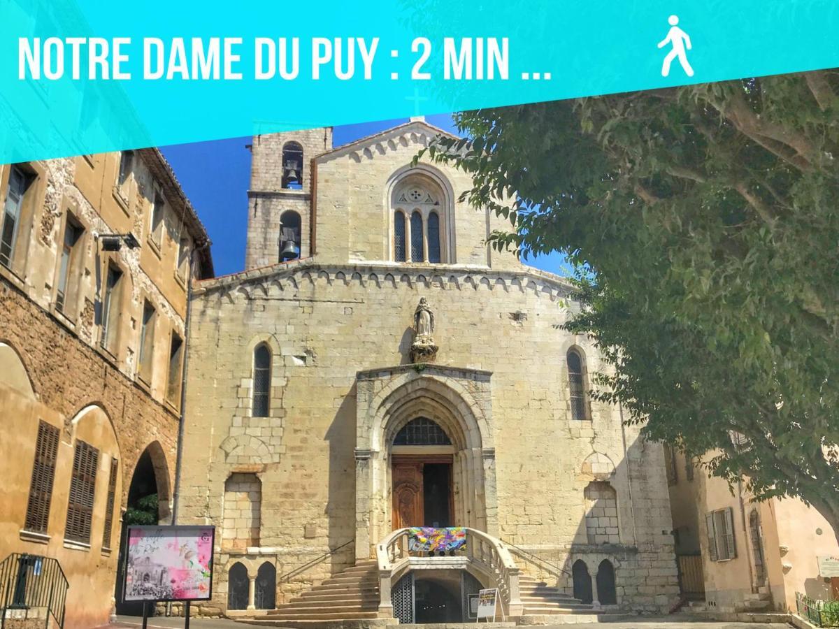 Apartament L'Atelier De L'Amiral - Parking - Centre Historique Grasse Zewnętrze zdjęcie